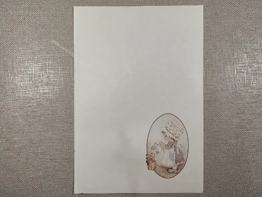 Papel de carta Menininhas - 2699