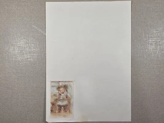 Papel de carta Menininhas - 2706