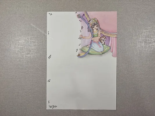 Papel de carta Menininhas - 2718