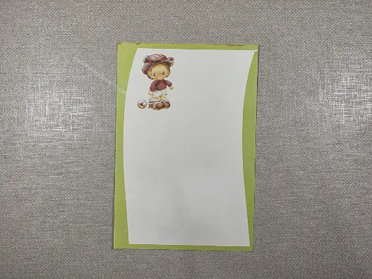 Papel de carta Menininhas - 2719