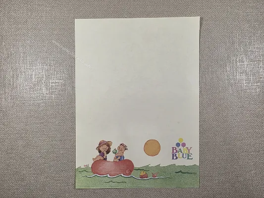 Papel de carta Menininhas - 2720