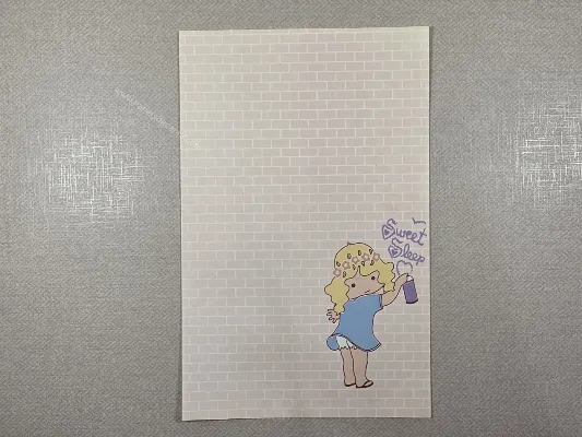 Papel de carta Menininhas - 2721