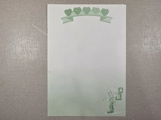 Papel de carta Menininhas - 2723