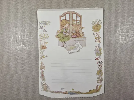 Papel de carta Menininhas - 2727