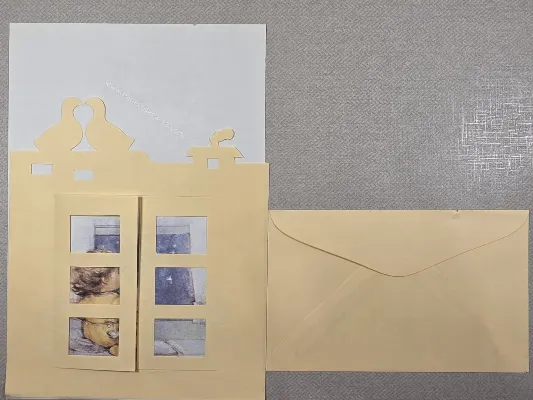 Conjunto de papel de carta antigo - 1022
