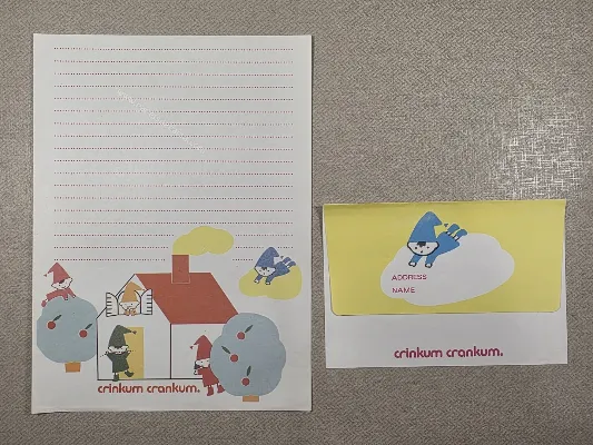 Conjunto de papel de carta antigo - 1039
