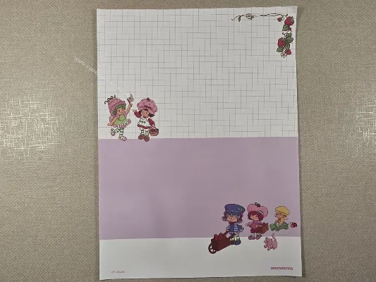 Papel de carta da Moranguinho 133