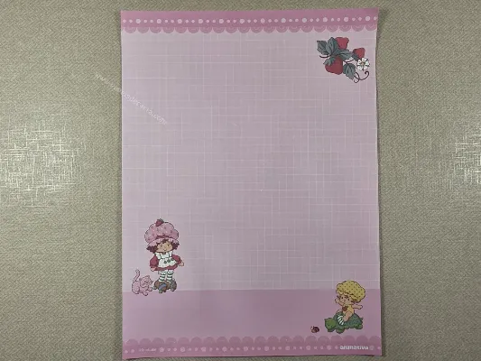 Papel de carta da Moranguinho 134