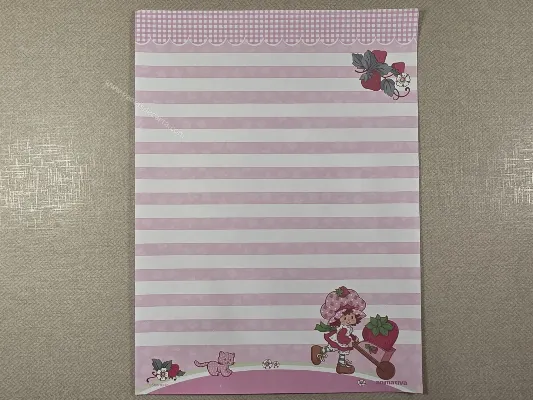 Papel de carta da Moranguinho 136