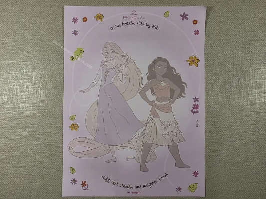 Papel de carta Disney Princess - 43