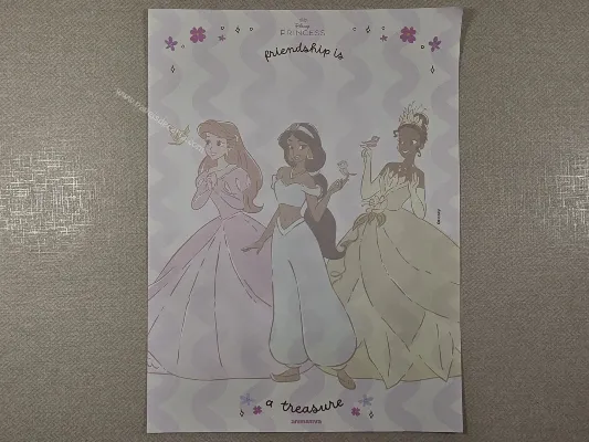 Papel de carta Disney Princess - 44