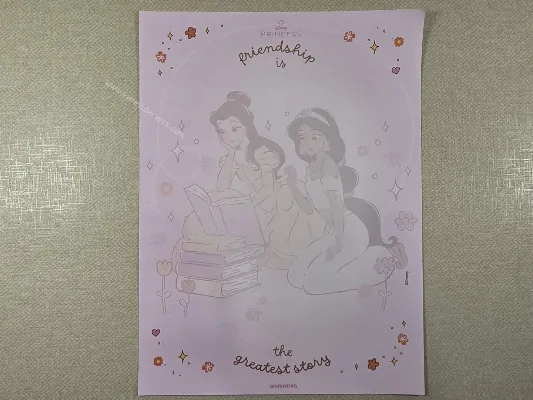 Papel de carta Disney Princess - 46