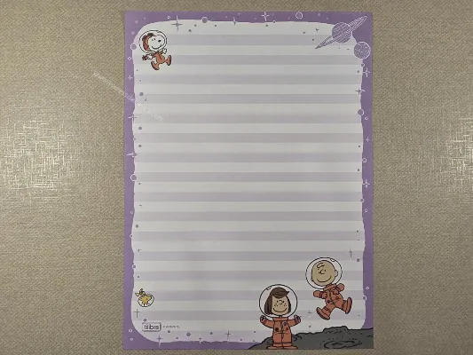 Papel de carta do Snoopy 89