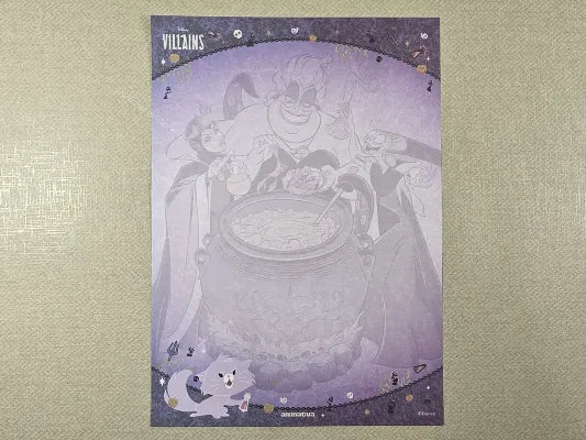 Papel de carta - Vilões da Disney - 04
