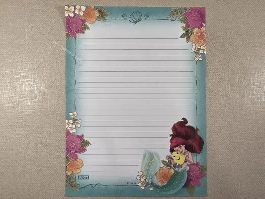 Papel de carta Disney Princess - 49