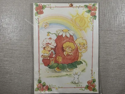CAPINHA de Papel de carta da Moranguinho 137