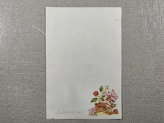 Papel de carta da Moranguinho 143