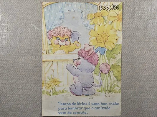 Papel de carta antigo - Coleção popples - 19