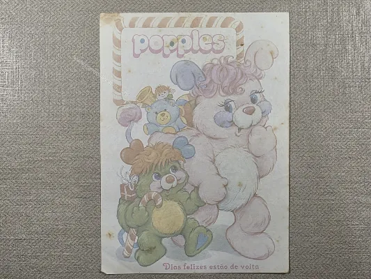 Papel de carta antigo - Coleção popples - 20