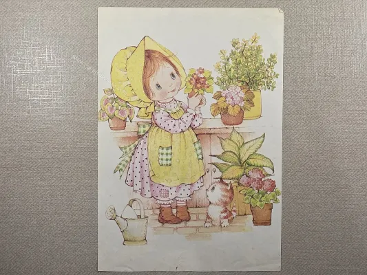 Papel de carta Menininhas - 2742