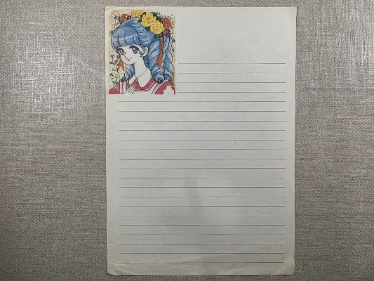 Papel de carta Menininhas - 2743
