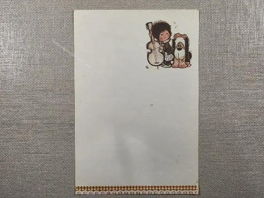 Papel de carta Menininhas - 2748