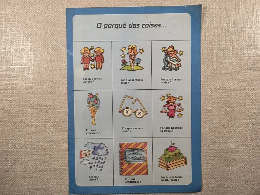 Papel de carta médio Borda azul 312
