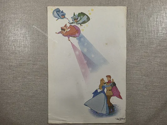 Papel de carta médio Disney - 127
