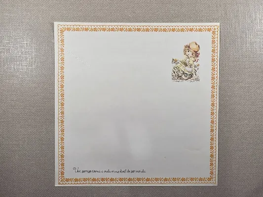 Papel de carta - Coleção GISELE - 01