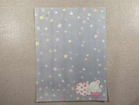 Papel de carta antigo - Bichinhos - 4104