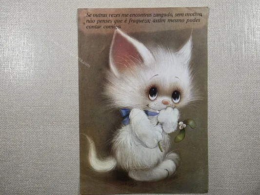 Papel de carta antigo - Bichinhos - 4113