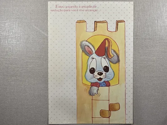 Papel de carta antigo - Bichinhos - 4117