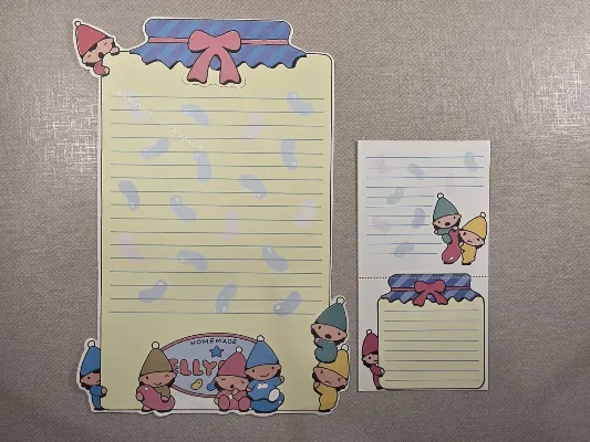Papel de carta antigo - Bichinhos - 4131