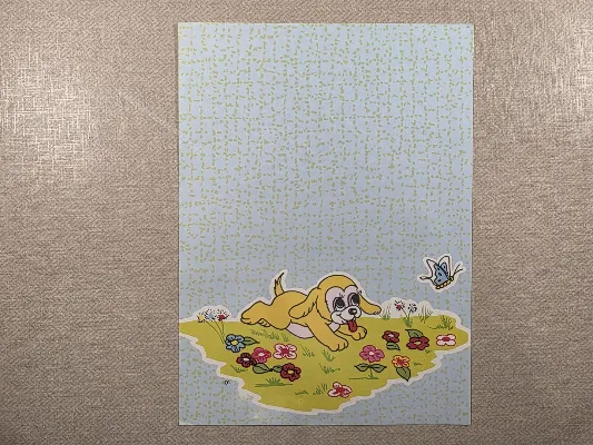 Papel de carta antigo - Bichinhos - 4169