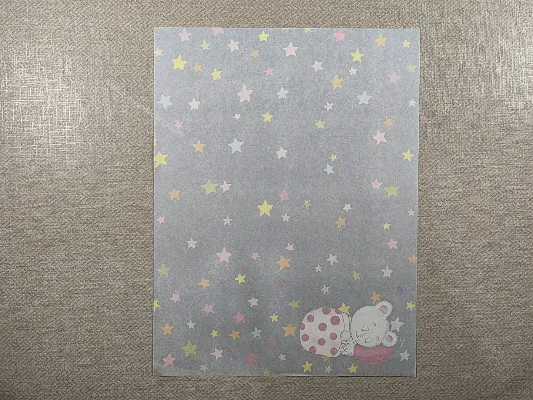 Papel de carta antigo - Bichinhos - 4183
