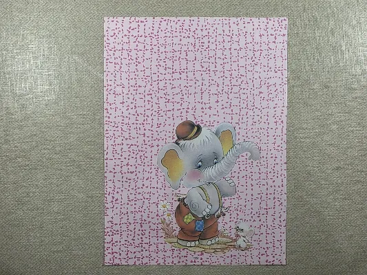 Papel de carta antigo - Bichinhos - 4199
