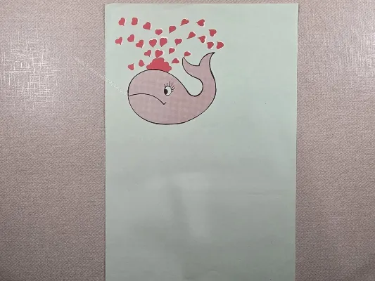Papel de carta antigo - Bichinhos - 4215
