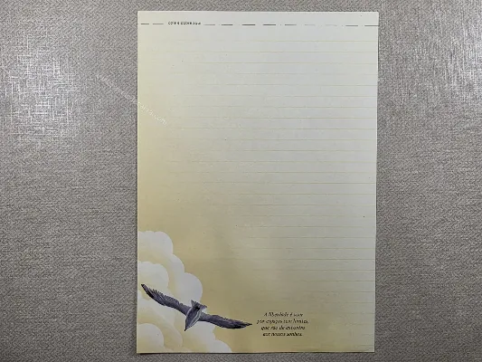 Papel de carta antigo - Bichinhos - 4220