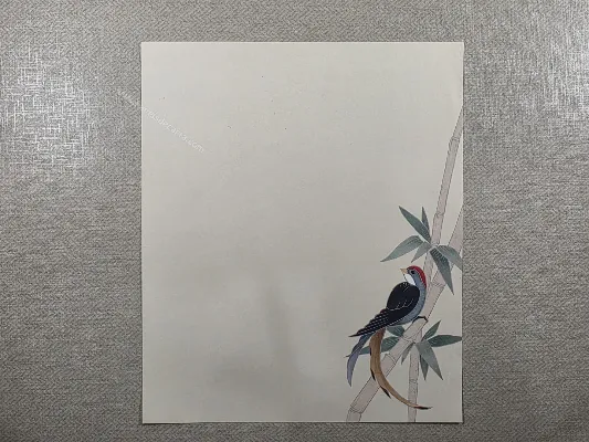 Papel de carta antigo - Bichinhos - 4224