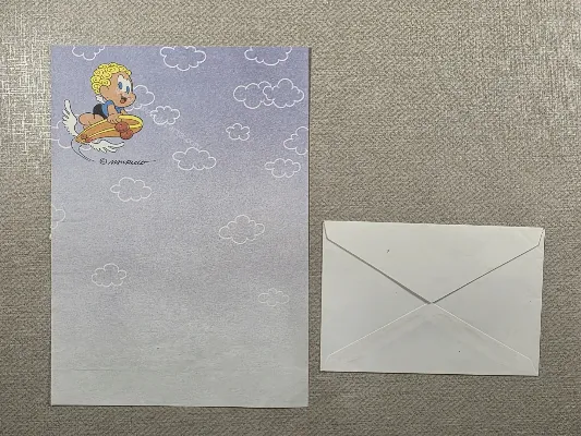 Papel de carta antigo da Turma da Mônica 16