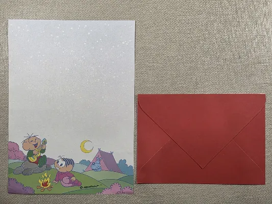 Papel de carta antigo da Turma da Mônica 18