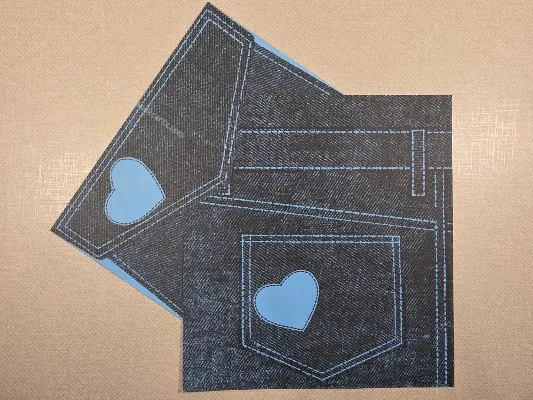 Conjunto de papel de carta antigo - 1069