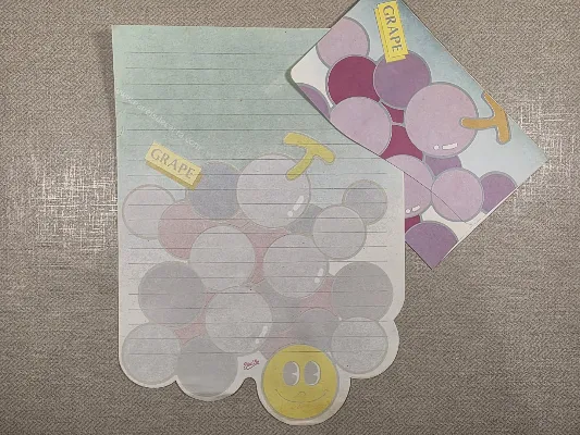Conjunto de papel de carta antigo - 1077