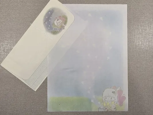 Conjunto de papel de carta antigo - 1104