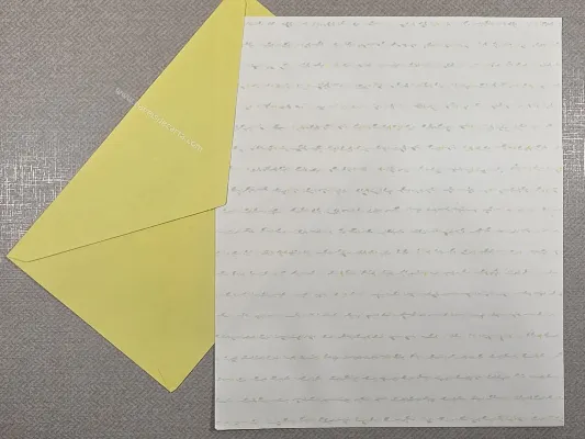 Conjunto de papel de carta antigo - 1105
