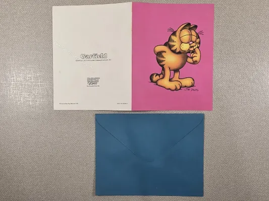 Postelete antigo - Coleção Garfield - 01