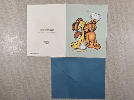 Postelete antigo - Coleção Garfield - 02