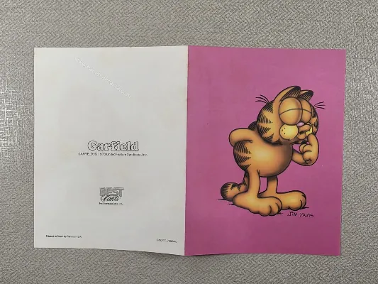 Postelete antigo - Coleção Garfield - 03