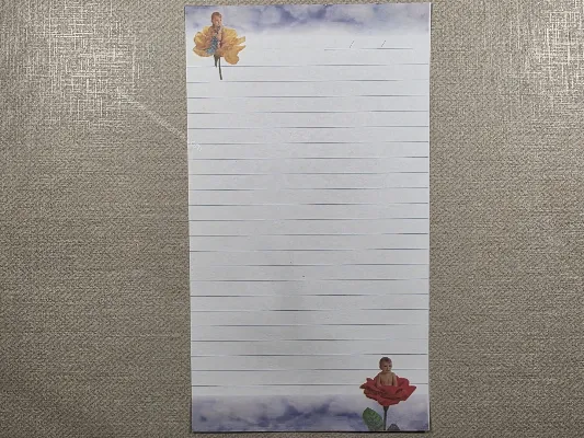 Papel de carta Menininhas - 2752