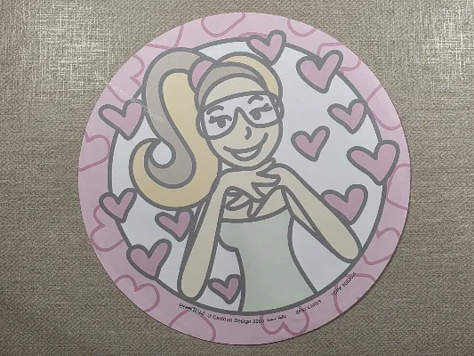 Papel de carta Menininhas - 2749